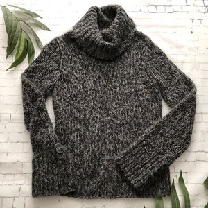 Express Handknit Cowl Neck Sweater